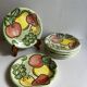 Italian ceramic fruit plates