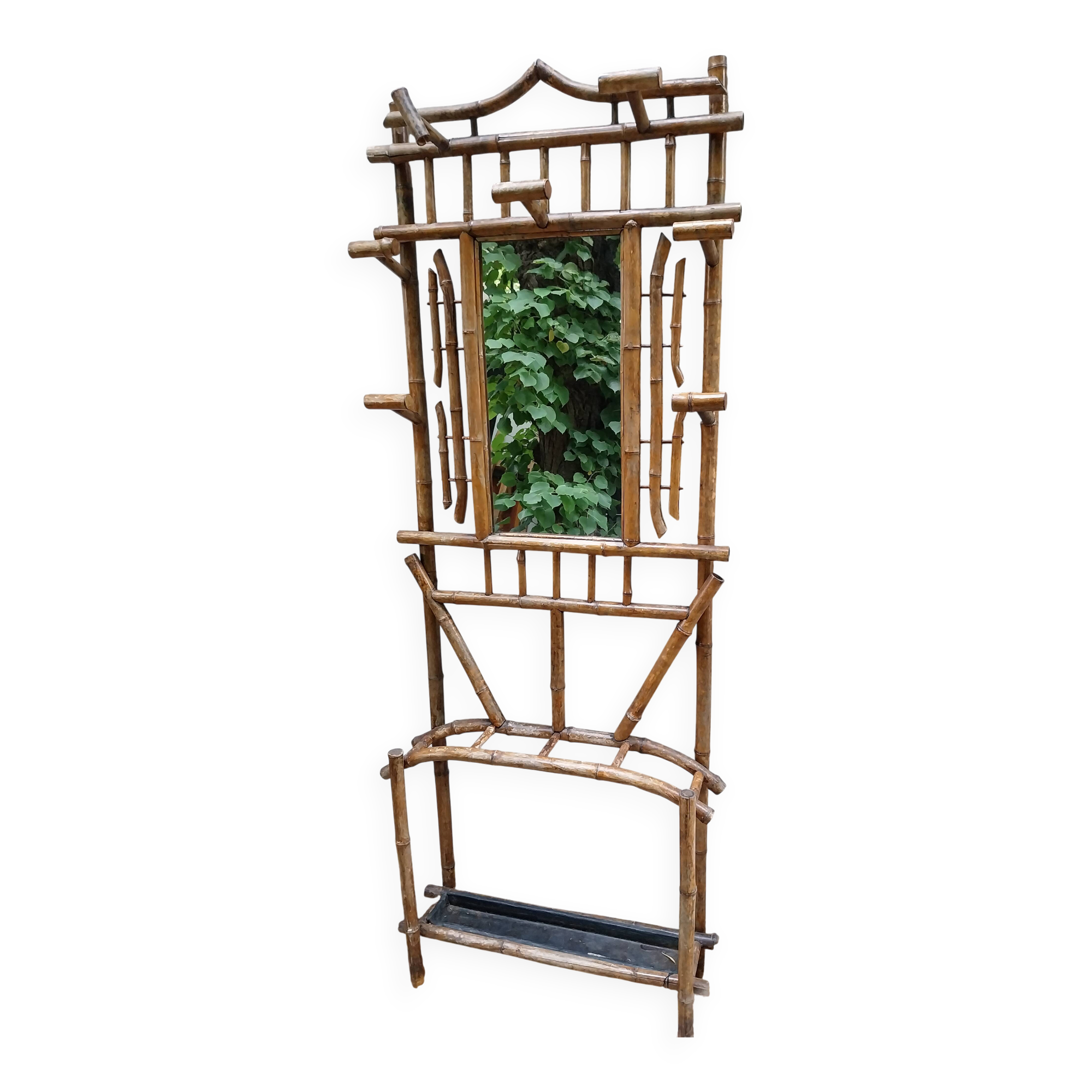 Bamboo Coat Rack 1900