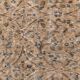 Tapis vintage en laine et coton beige au design floral