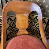 6 chaises gondoles de style Empire
