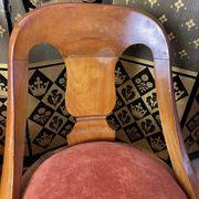6 chaises gondoles de style Empire