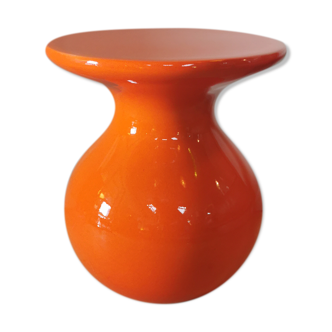 Garouste and Bonetti orange "mushroom" stool