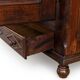 Antique panelled wardrobe from the 19th century.