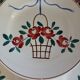 5 antique Longchamp dinner plates