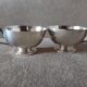 2 tasses anciennes en argent massif