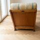 Solid wood and fabric armchair Jacques Leleu collection