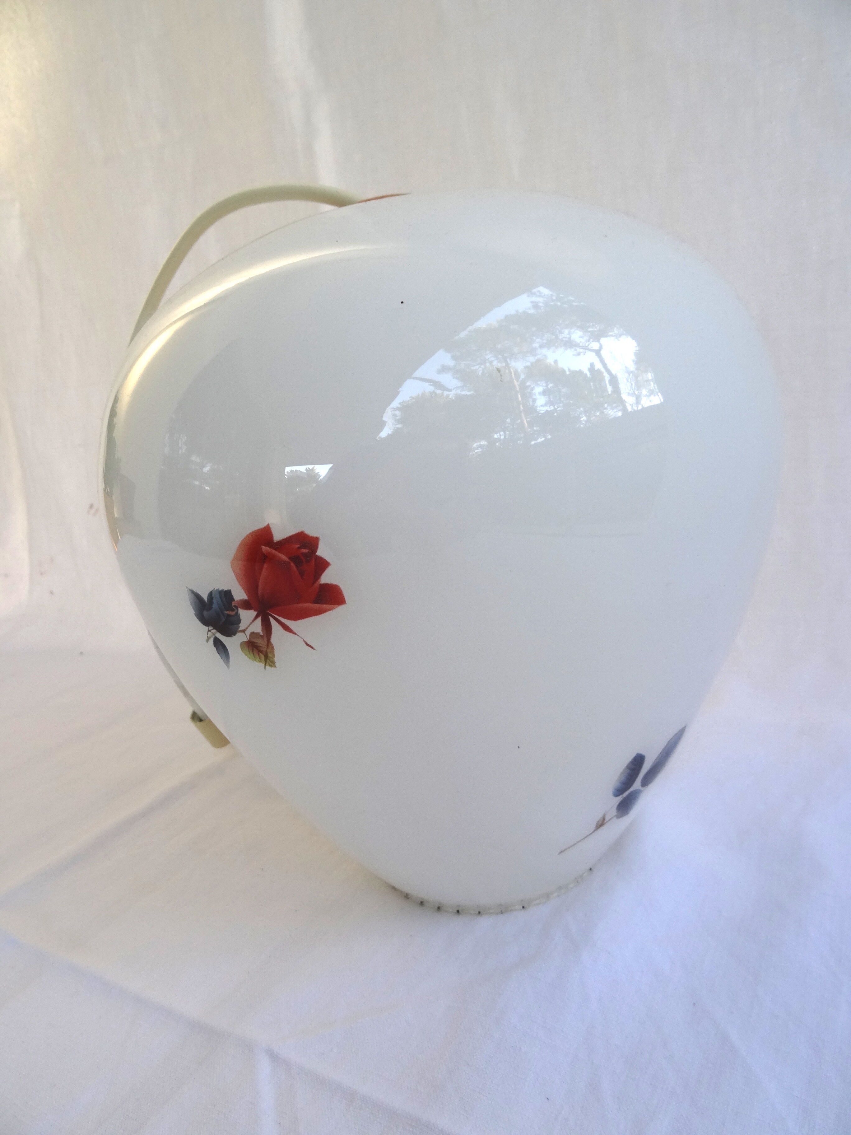 Rare hanging in white opaline