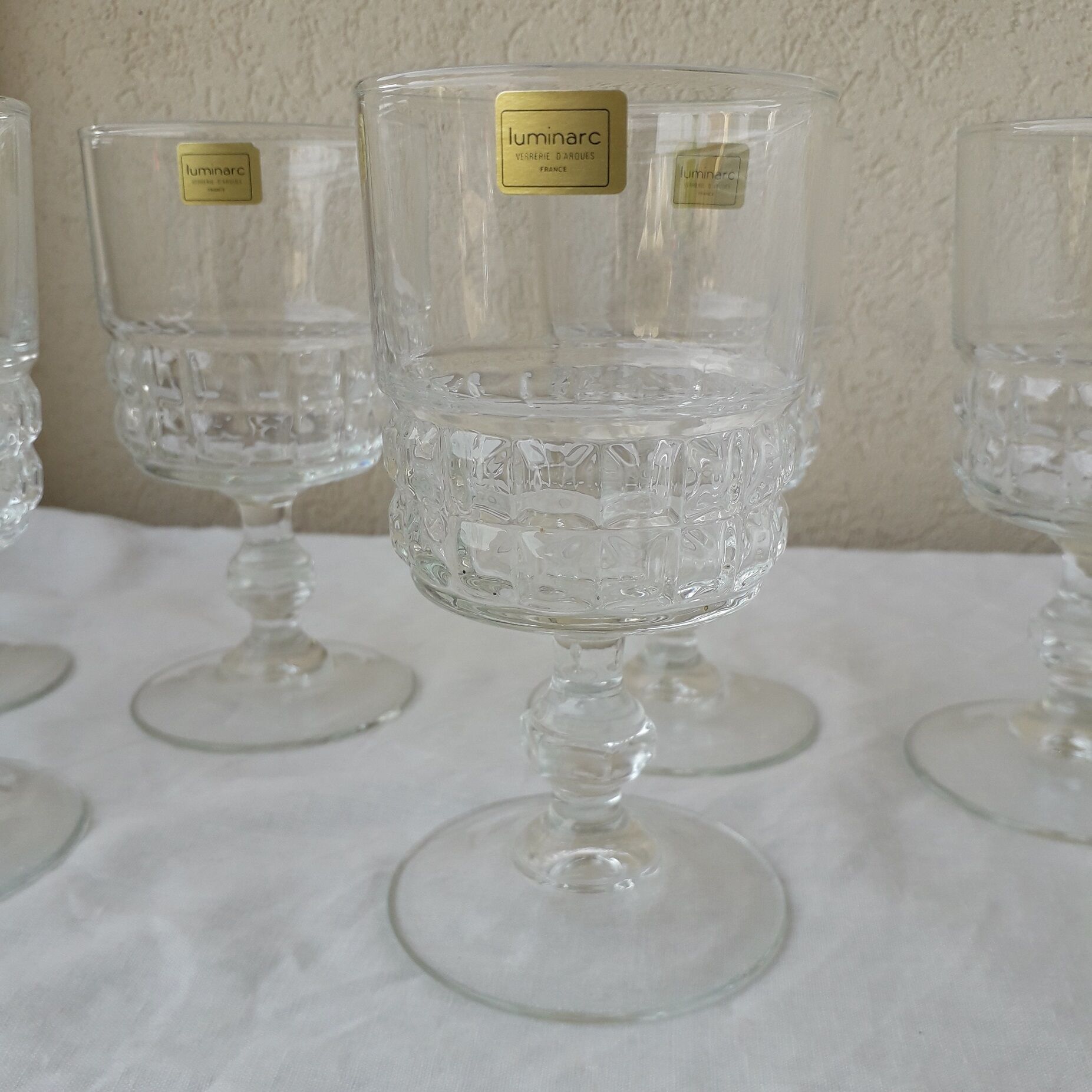 Footed glasses