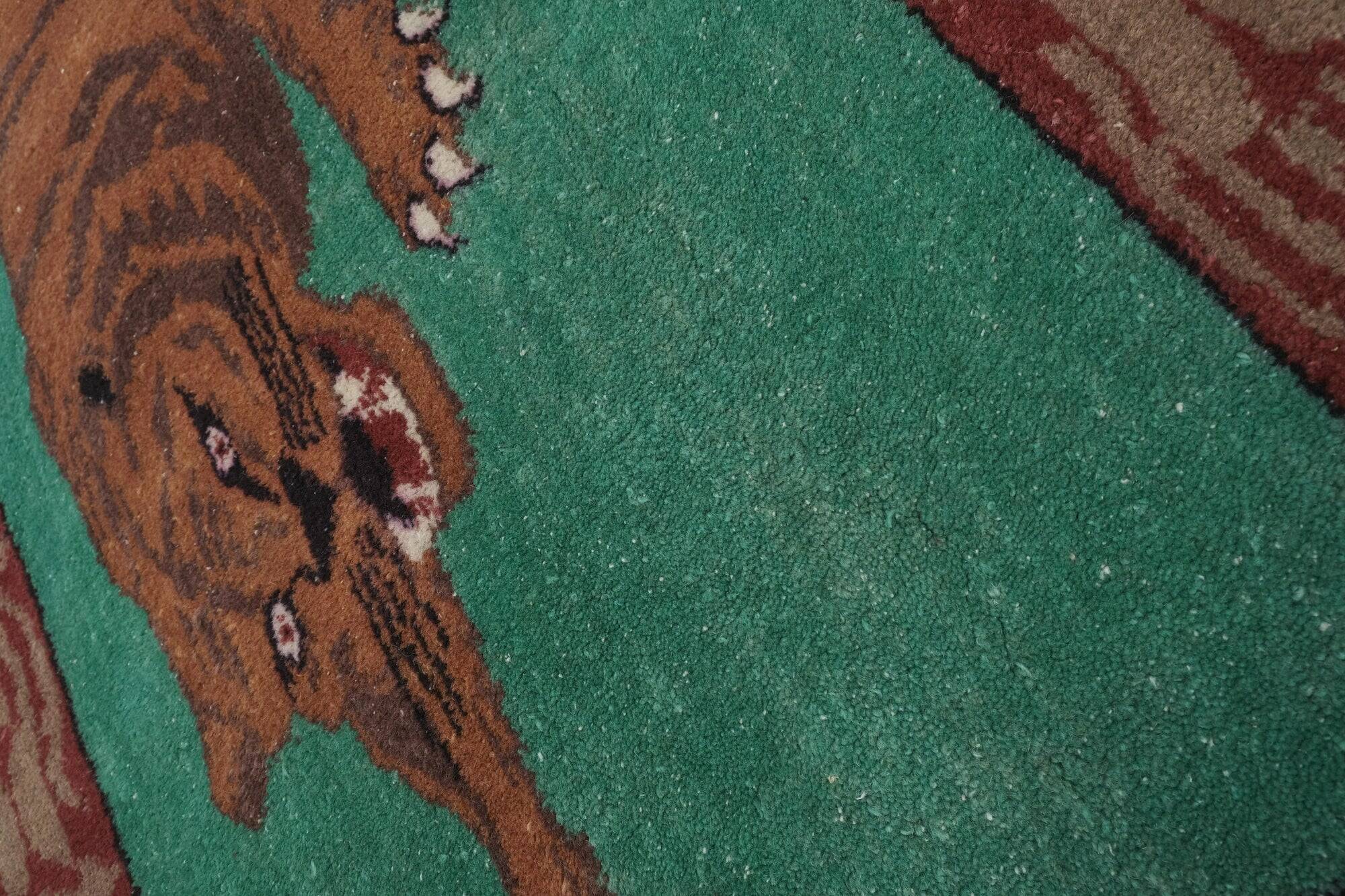 Vintage handmade Turkish rug 80x150 cm