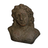 Antique terracotta bust