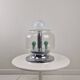 Italian Space Age Table Lamp with Effervescent Bubble Glass, 1970's