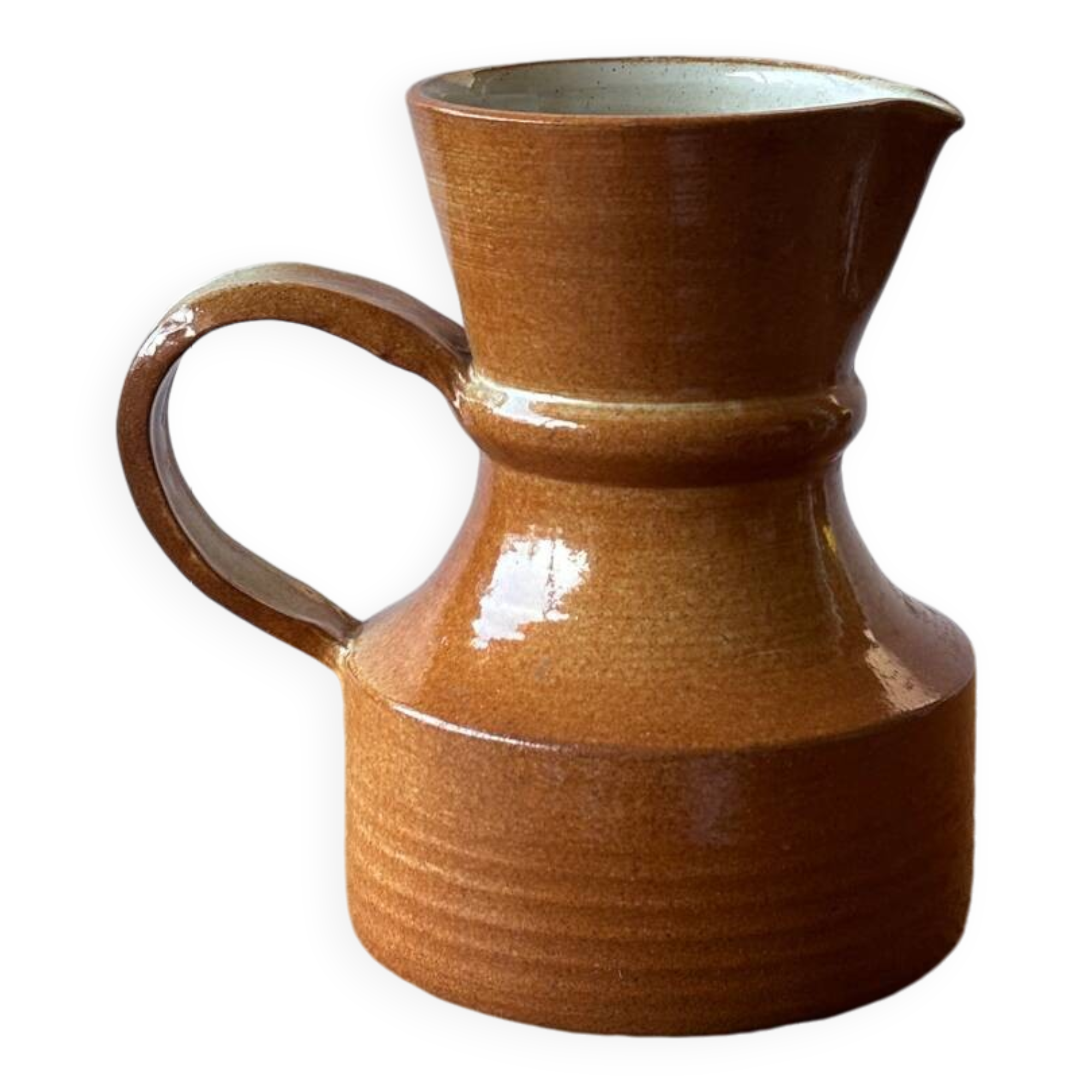 Vintage stoneware pitcher