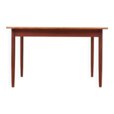 Teak table, Danish design, 1960s, production: Denmark