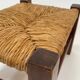 Vintage footstool stool minimalist
