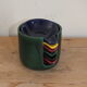 Set of 6 individual colorful vintage ashtrays in earthenware of Saint Clement