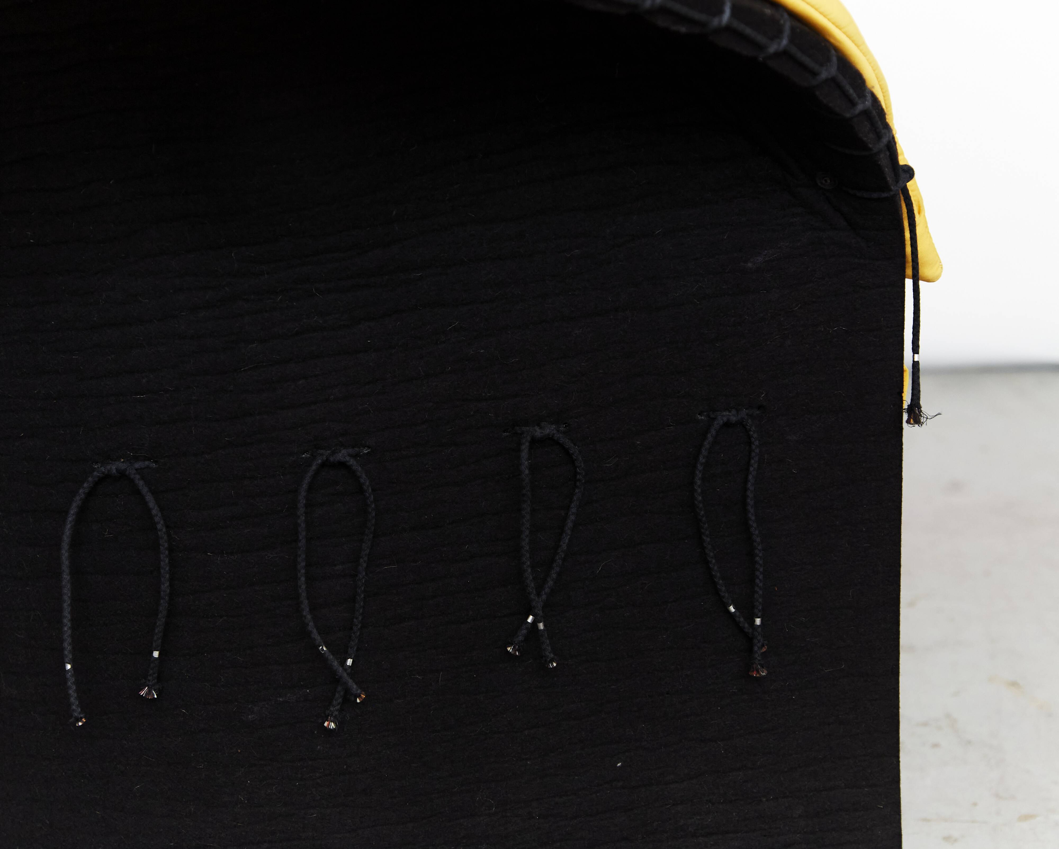 Gaetano Pesce lounge chair n°357 “Feltri” for Cassina, 1986