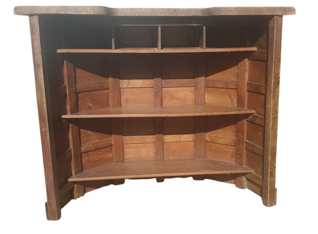 Counter, solid wood bar cabinet