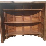 Counter, solid wood bar cabinet