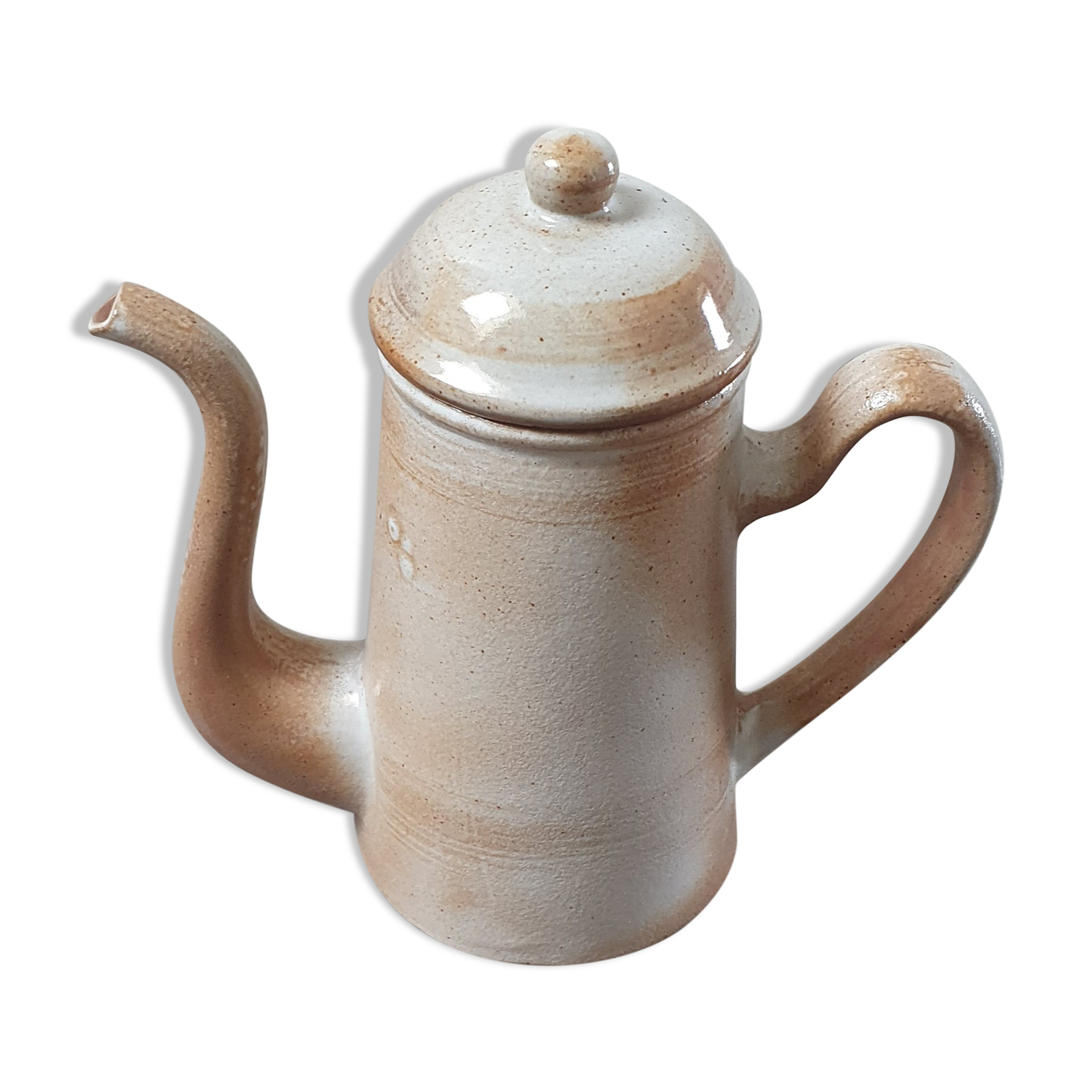 Stoneware coffee pot