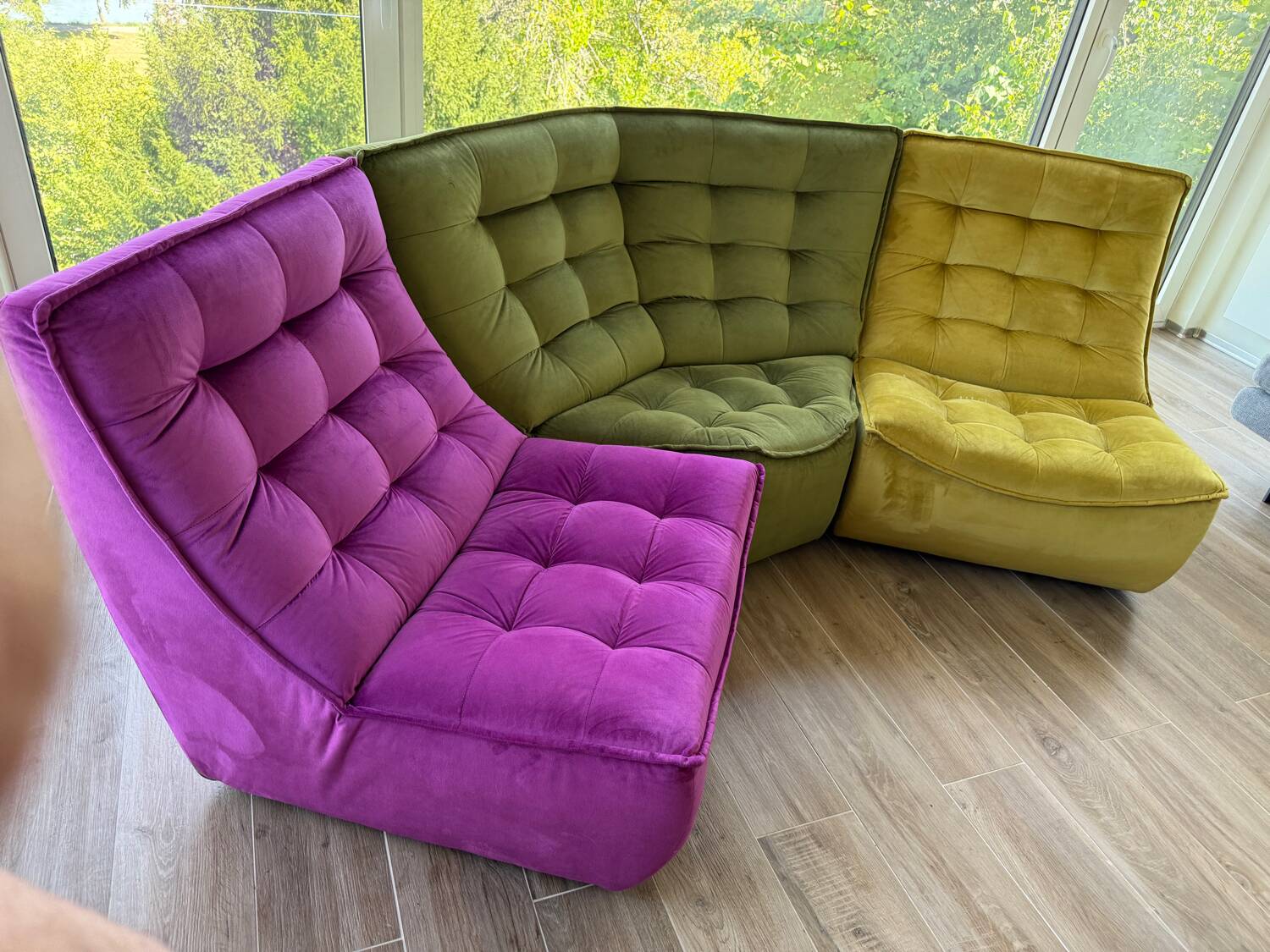 Vintage modular sofa. Calia Italia