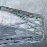 Chissed crystal whiskey decanter