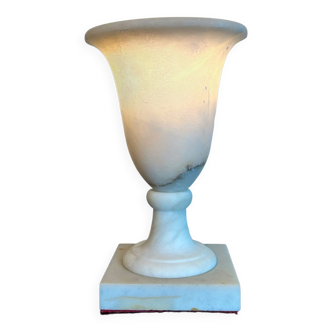 60s marble table lamp