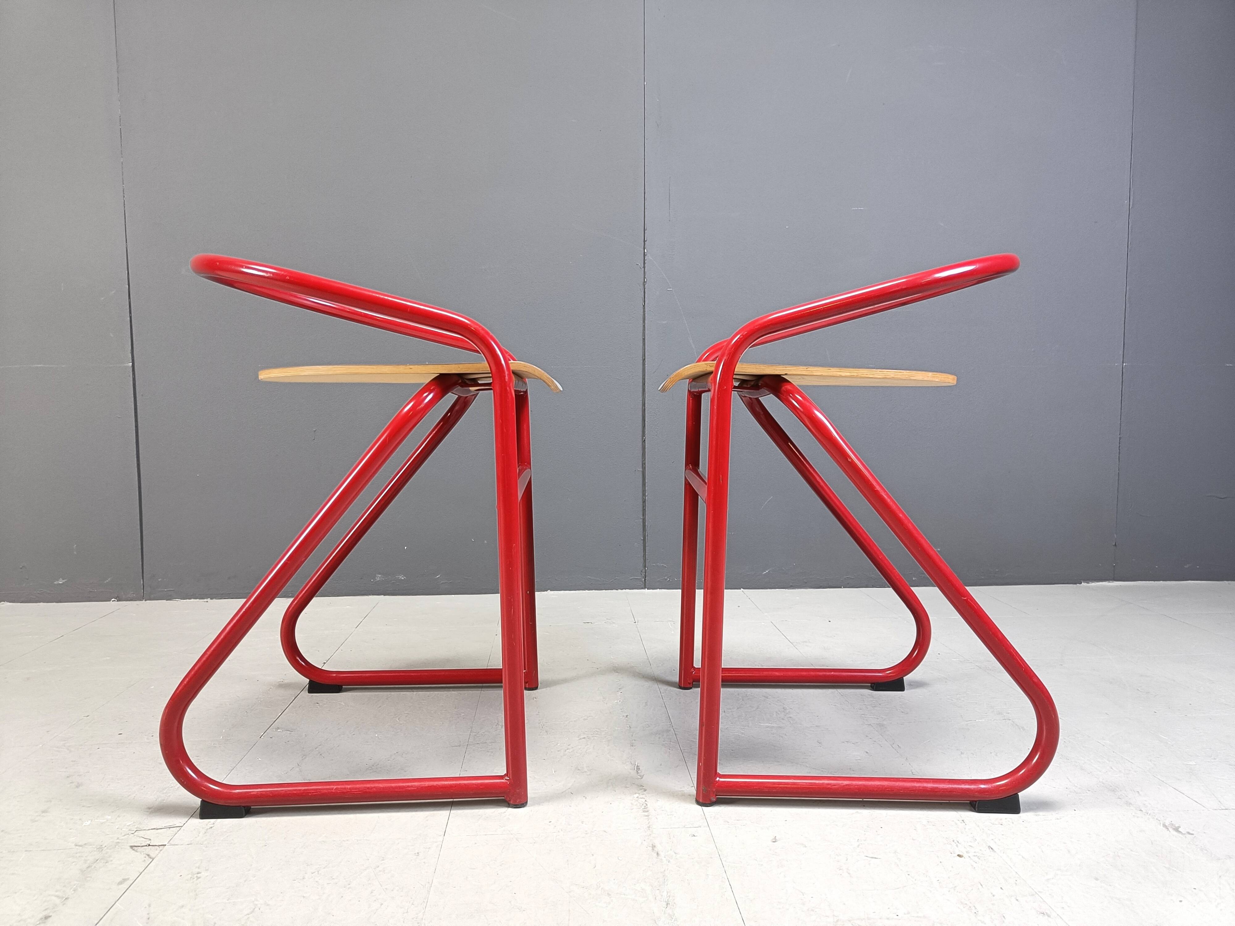 Posmtodern stools by Samo, 1980s