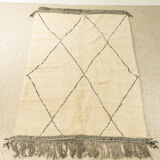 Beni traditionnel, tapis berbère, 210 x 320