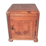 Small solid oak chest