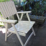 Fauteuil blanc bord de mer