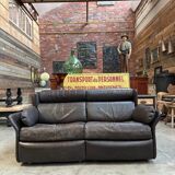 80s leather living room set