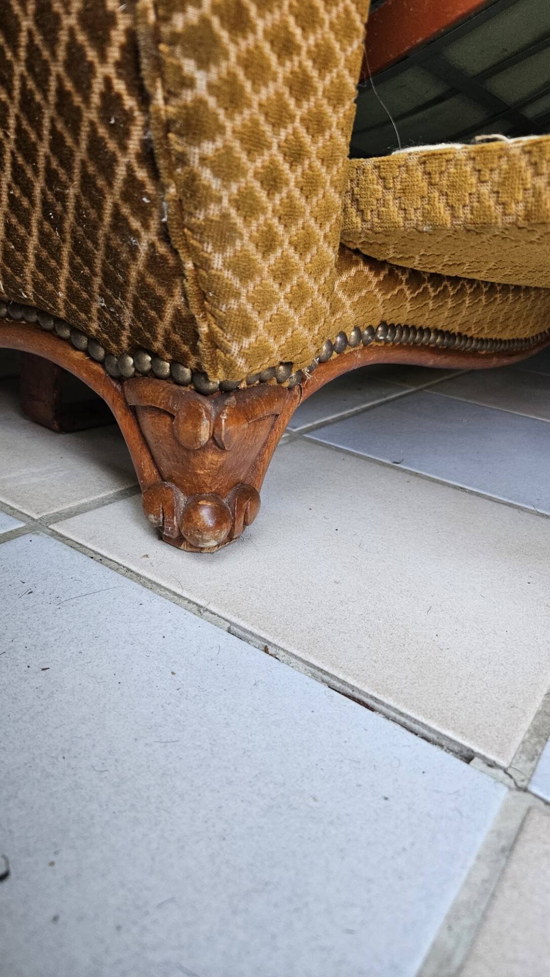 vintage sofa