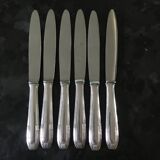 Pop-up Christmas 2022 Set of 6 cutlery in silver metal mid-XXth