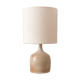 Lampe Grès du marais et lin