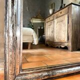 Louis-Philippe antique silvered mirror 19th century