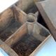 Spice Box Old Teak Indian Crafts India