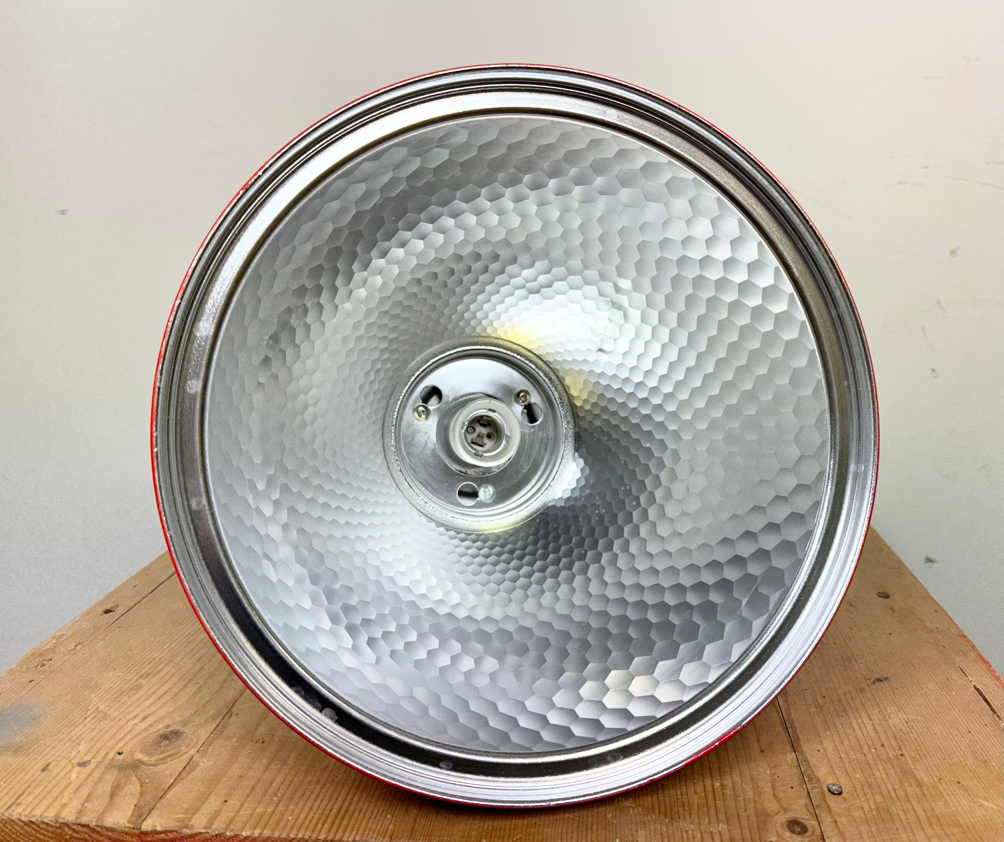 Industrial pendant lamp by charles keller for zumtobel, 1990s