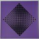 Rare complete portfolio by victor vasarely - "cta 102" - deluxe edition