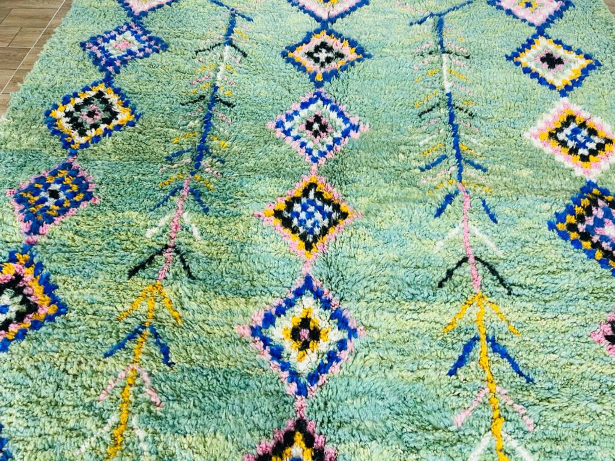 Large handmade Berber rug 3x2 m