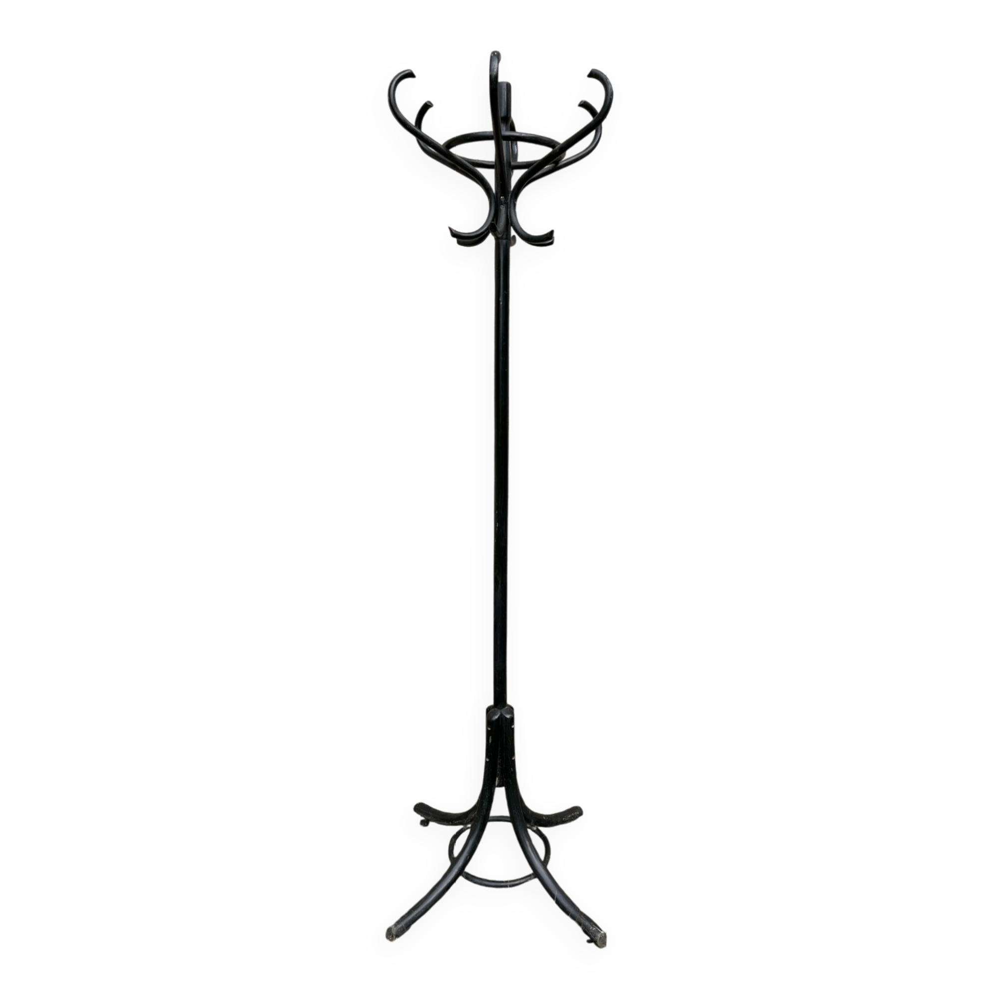 Porte manteau perroquet noir