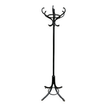 Porte manteau perroquet noir