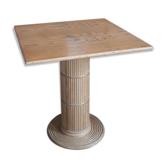 Table en rotin