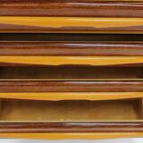 1960s Wooden Cabinet /Chest Of Drawers, Czechoslovakia