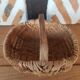 Artisanal wicker basket Auvergne