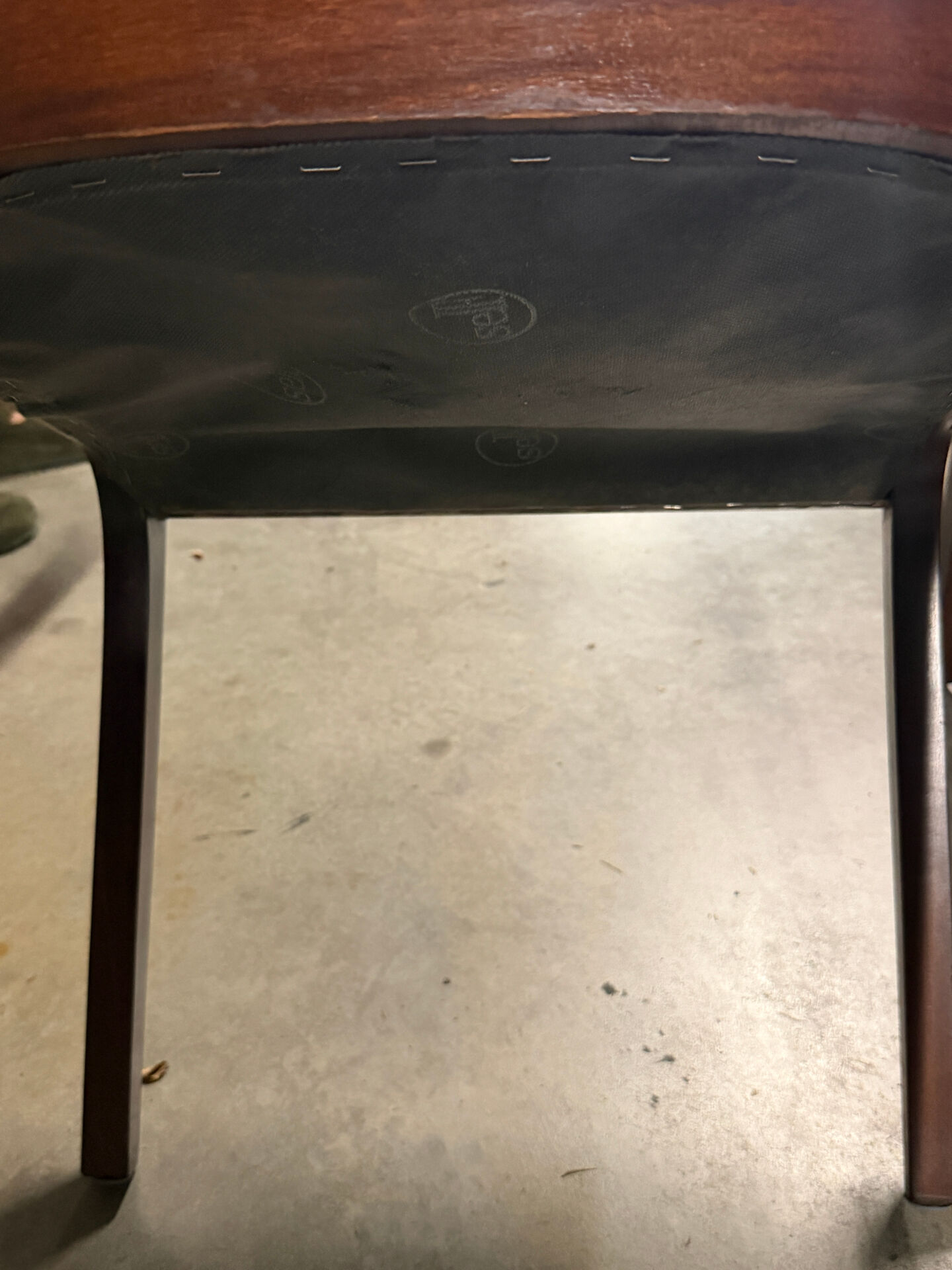 Set of 6 "Gondole" chairs by Baumann from the 1960s.