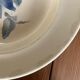 4 old hollow plates Digoin & Sarreguemines "pink pattern"
