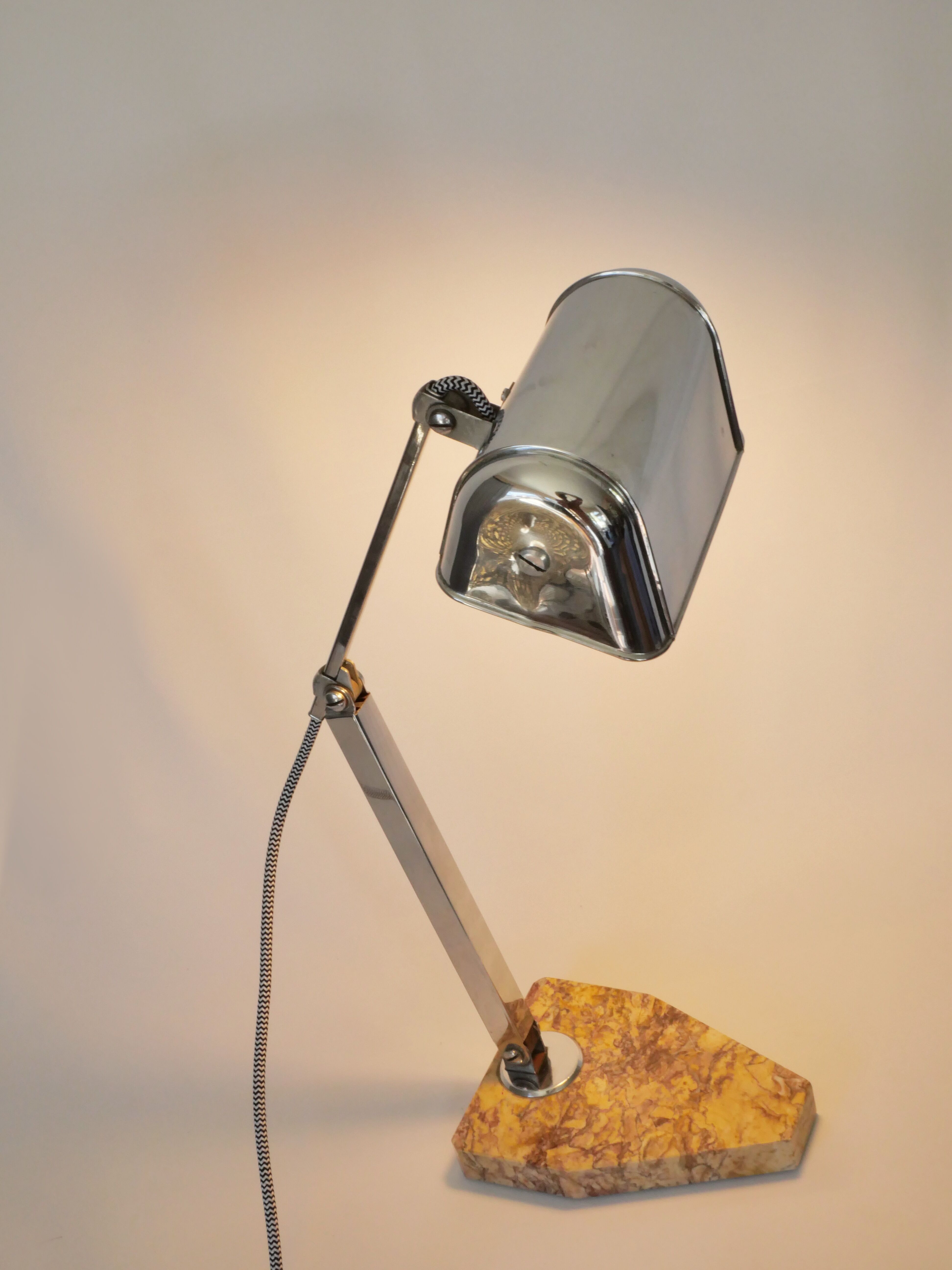Lamp brand "Artisanat Français", 40's