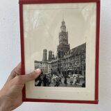 Film photography of a city street