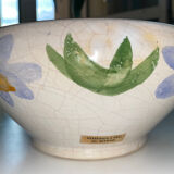 A bowl Pottery with fire from the swamp