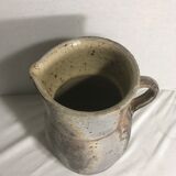 Ancien pichet céramique grès gris années 50 vintage